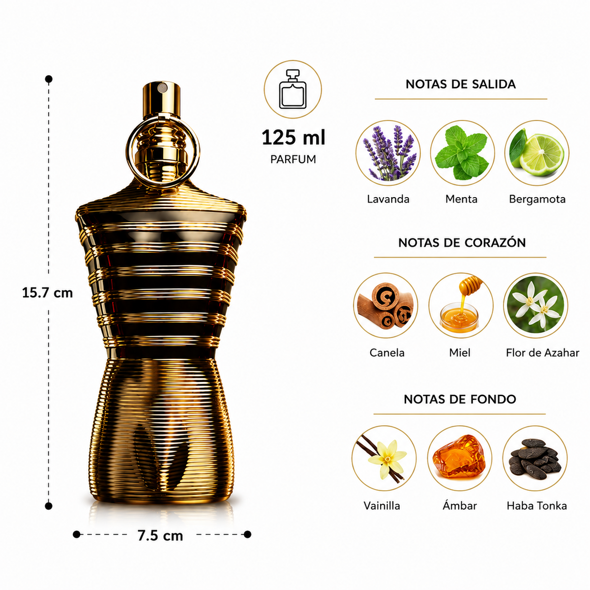 Jean Paul Gaultier Le Male Elixir 125 ml