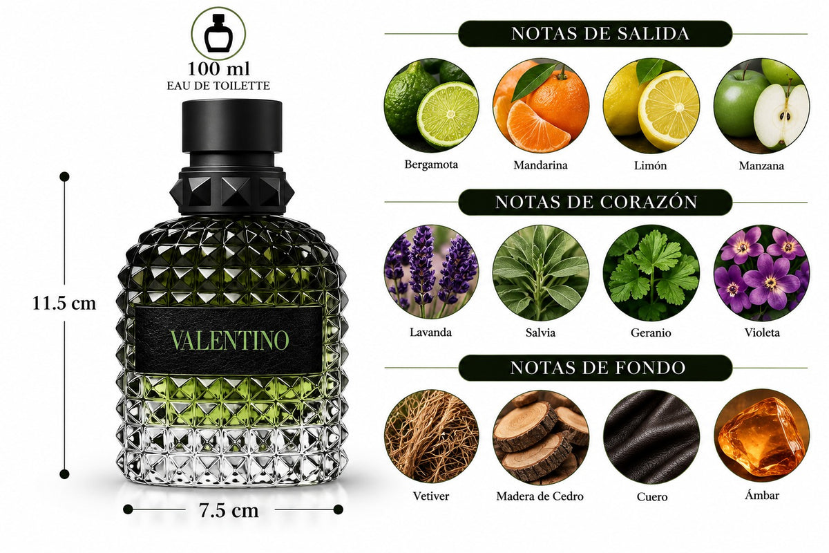 Valentino Uomo Born in Roma Green Stravaganza Eau de Toilette 100ML