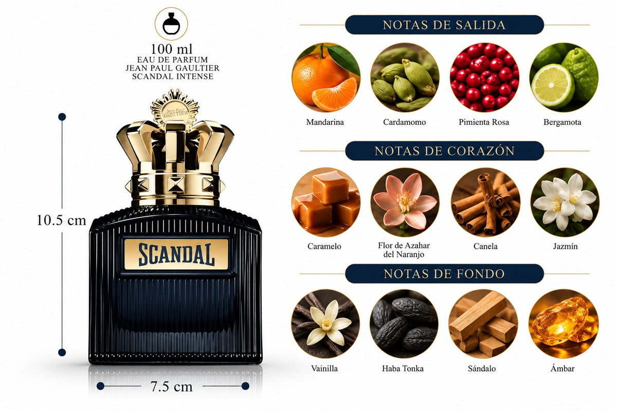 Jean Paul Gaultier Scandal Intense Pour Homme 100ML