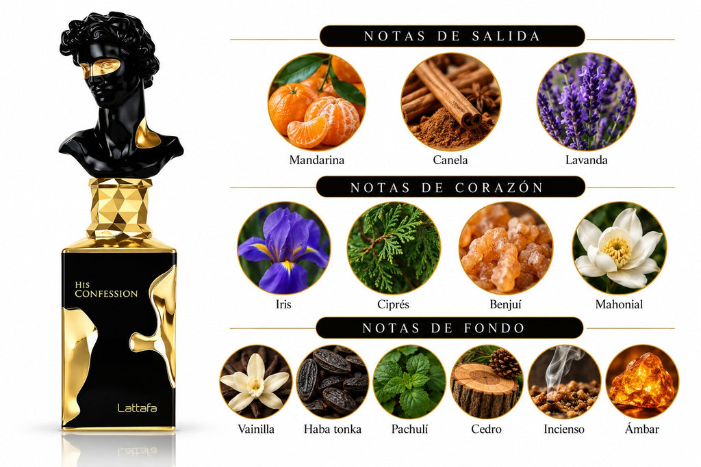 Lattafa His Confession Eau de Parfum 100ml